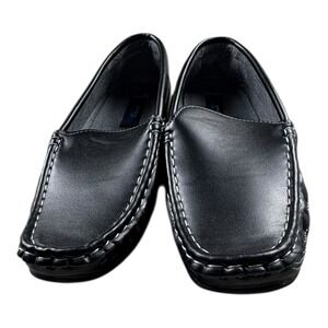 Josmo Black Loafers Boys‎ Size 5 Slip-On Dress Shoes